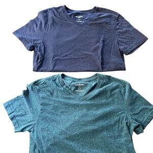 Goodfellow & Co V-Neck Shirt Bundle (Men’s Small) – 2 Pack